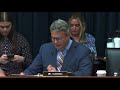 Huizenga Delivers Remarks at Hearing to Examine ESG Policy in Financial Regulation