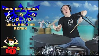 Song Of Storms Will & Tim Remix On Drums!