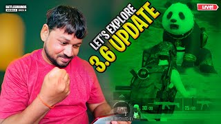 3.6 New Update BGMI | Bgmi Livestrem | The Legend Rupesh | मराठी स्ट्रीम | BGMI #bgmilive