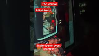 the warrior movie trailer launch event in anantapur Adi pinisetty #narendra neeruganti ram pothineni