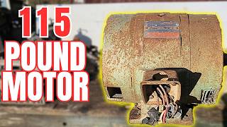 How to Scrap a Very Large Motor -With a Few Tips