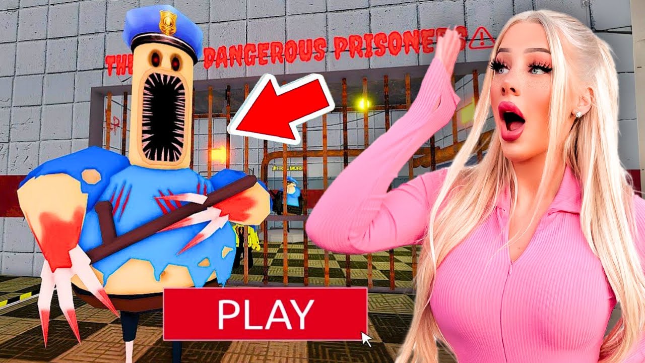 Horror Barrys Prison Roblox Youtube