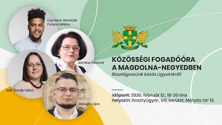 Közösségi fogadóórák 2020: Magdolna-negyed (2020.02.12.)