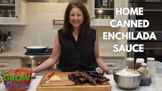 How to Pressure Can Enchilada Sauce