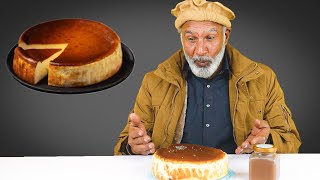 Tribal People Try Turkish Cheesecake