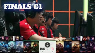 RNG vs T1 - Game 1 | Grand Finals LoL MSI 2022 | T1 vs Royal Never Give Up G1 full game