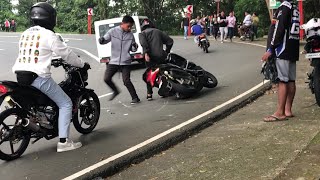 KAMOTE RIDER HINAGIS ANG MOTOR SA MGA TAMBAY NA NANUNUOD