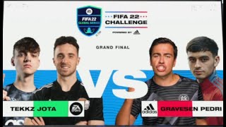 Diogo Jota & Fnatic Tekkz VS Pedri & DUX Gravesen 2v2 | FIFA 22 Challenge Final