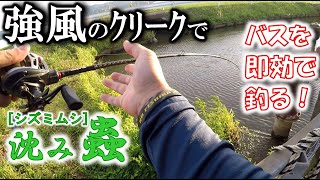 沈み蟲を使うとすぐにバスが釣れてしまう。【一誠】【バス釣り】＜右巻き大好き＞#58