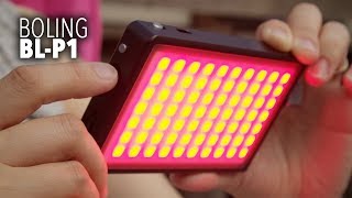 Super Flexible Pocket Sized LED | Boling BL-P1 RGB LED Video Light Review