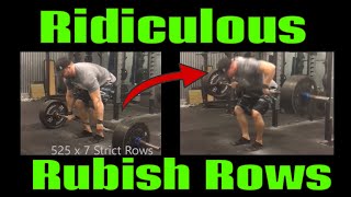 Pete Rubish Rows Explained (Bonus: Cailer Woolam Rows)