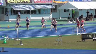 20220709長崎県高校陸上選手権　女子100mB決勝