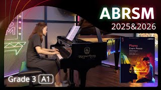 ABRSM Piano 2025 - 2026 Grade 3 A1 Allegro moderato [青苗琴行 x 香港演藝精英協會]