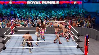 WWE 2K23 Royal Rumble Gameplay -  Cruiserweight Division