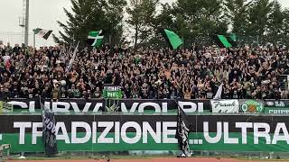 Curva Volpi Chieti in casa contro la Samb 2024-25.