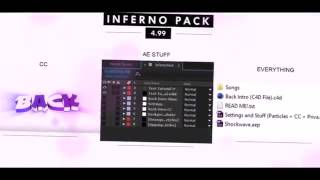 InfernoPack - 2.99$ (C4D, AE Settings, Particles, Songs) (Re-uploaded)