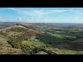 Views from Mam Tor, Derbyshire, UK | 4K Drone