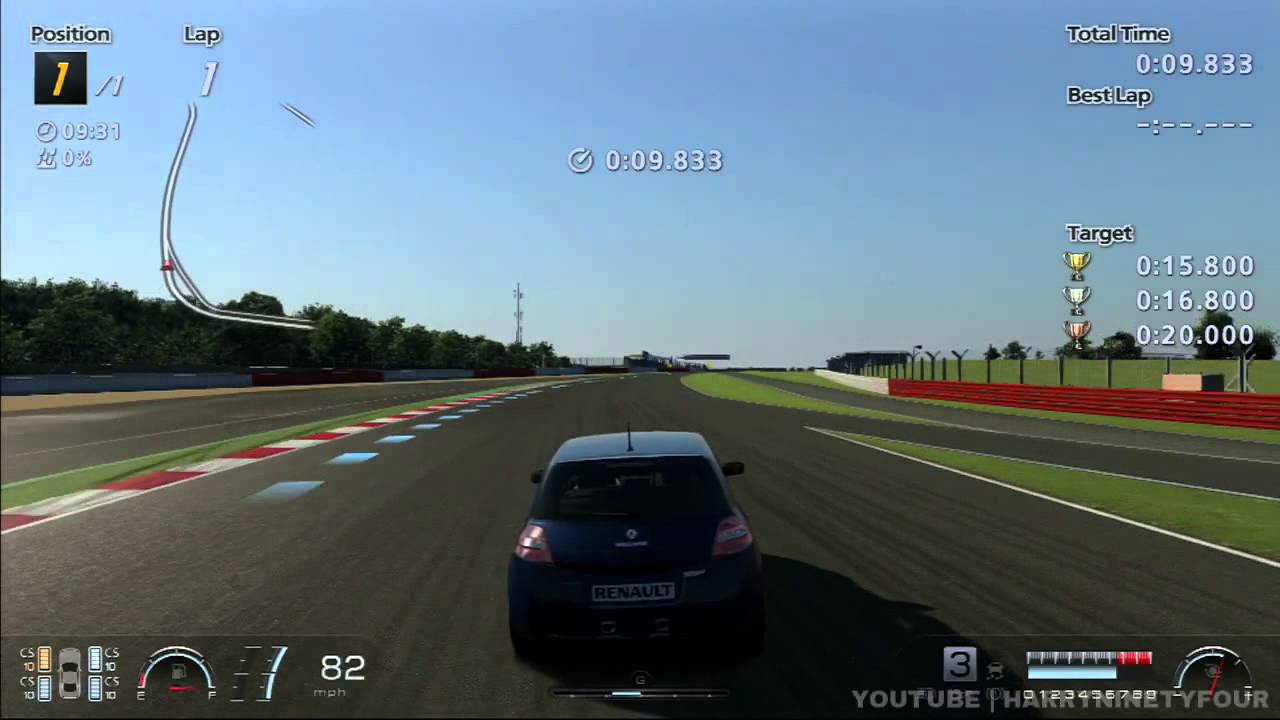 Gran Turismo 6 (GT6) - National B License: B-3 Gold - YouTube