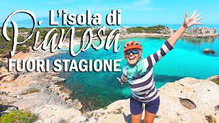 l'ISOLA DI PIANOSA FUORI STAGIONE in mountain bike