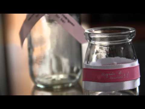 DIY ribbon vase DIY ribbon vase