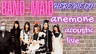 Band-Maid / anemone - acoustic live. Old man with  ☕ reaction. HERE WE GO!