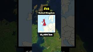 Top 12 Countries With Longest Coastal Line | Coastline | Country Comparison | Data Duck 3.o