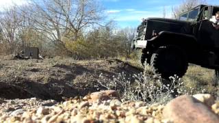 M931A2 5 Ton Military truck off road