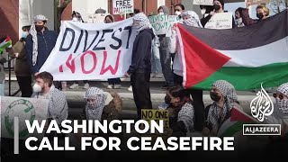 Pressure on Washington: Democrats call for Gaza ceasefire