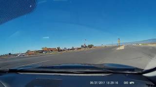 White Sands National Monument Visitor Center Entrance [dashcam] ホワイトサンズ国定公園・絶景ドライブ、ビジターセンター入口