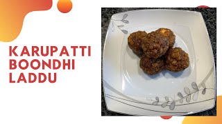 கருப்பட்டி பூந்தி லட்டு | Karupatti Boondhi Laddu | Tamil