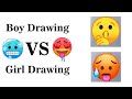 #boy #vs #girl #drawing | #dailyart #193 | #trend  #easy #sketch #artfun | #drawingdare