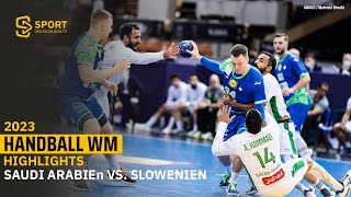 Deutlich! Slowenien lässt Saudi-Arabien keine Chance | SDTV Handball