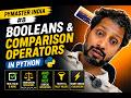 Booleans & Comparison Operators in Python | #8 #python