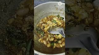 ஆட்டு மூளை பொரியல் #food #cooking