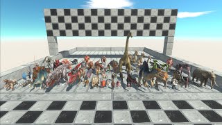 All Units Zig Zag Speed Race - Animal Revolt Battle Simulator