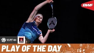 HSBC Play of the Day | Simply outstanding from Anders Antonsen and Priyanshu Rajawat!