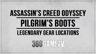 Assassin's Creed Odyssey Legendary Chest Locations - Pilgrim's Boots - Legendary Gear / Weapons