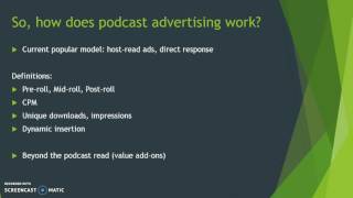 Podcast Advertising: Getting Sponsors for Your Podcast