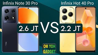 Infinix Hot 40 Pro vs Infinix Note 30 Pro, Seri Hot Lebih Worth it?