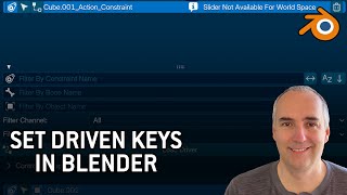 Set Driven Keys in Blender