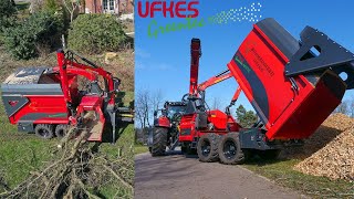 Ufkes Greentec 942 VC16 - Achteroverkieper - Boomrooierij Oving