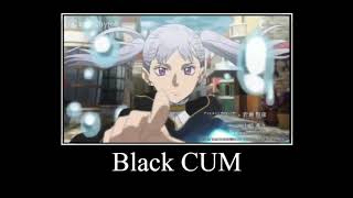 Black cum