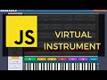 Javascript Virtual Harpsichord Instrument | Web Audio Api