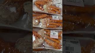 SHOPPING AT COSTCO FOR SEAFOOD !! KING CRAB LEGS‼️ . #shorts #seafood #kingcrab