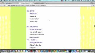 100 ประโยคภาษาจีนที่ใช้บ่อย (1)