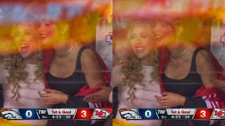 Taylor Swift & Brittany Mahomes Cheer On Travis At Chiefs v Broncos
