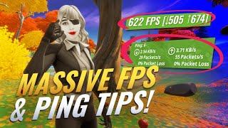 HUGE FPS & PING Guide: All New Methods To Lower Ping & Increase FPS in Fortnite!