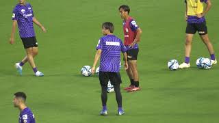 【試合前】ＦＰのアップ #モリシ 密着編②⚽⚽ 2023.07.08 J1 第20節 #鹿島アントラーズ 戦