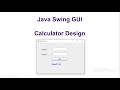 Simple Calculator Design using Java Swing GUI Window