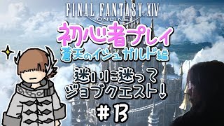 【FF14】蒼天のイシュガルド 初心者プレイ #13 迷いに迷ってジョブクエスト！【女性実況】